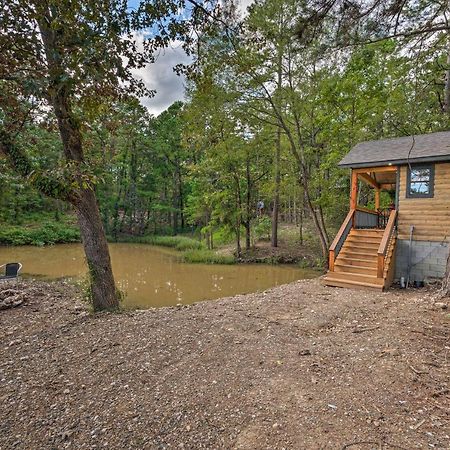 Romantic Broken Bow Cabin With Jacuzzi And Fire Pit! エクステリア 写真